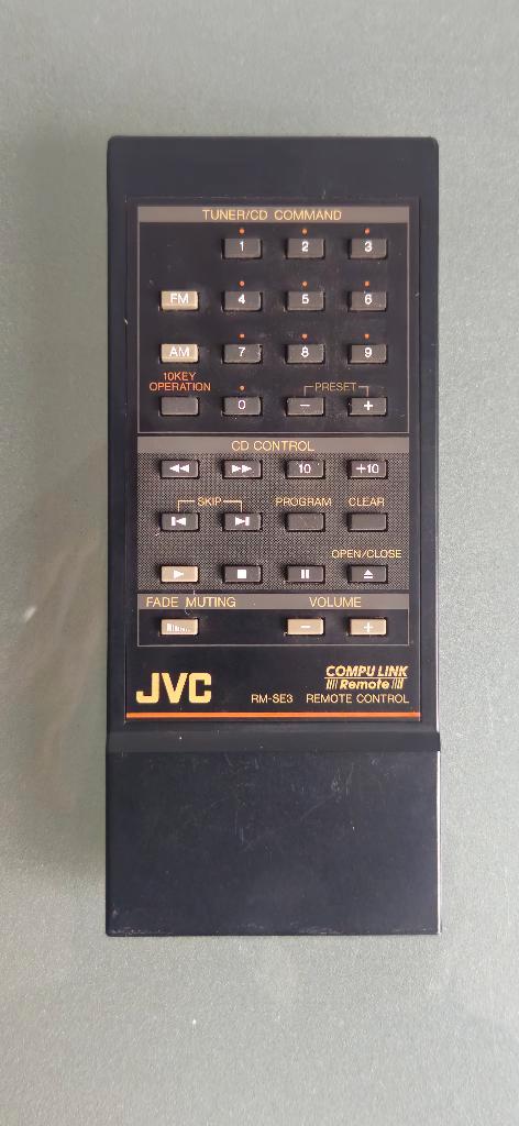 JVC RM-SE3 afstandsbediening, in nette staat, Audio, Tv en Foto, Afstandsbedieningen, Gebruikt, Origineel, Ophalen of Verzenden