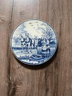 Delfts blauw porselein bordje, Antiek en Kunst, Ophalen of Verzenden