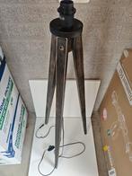 Houten Tripod Lamp - Stijlvol en Uniek!, Ophalen, 100 tot 150 cm, Nieuw, Modern