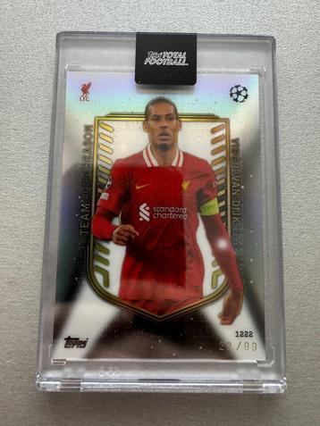 Virgil van Dijk Topps Team of the Season /99 beschikbaar voor biedingen