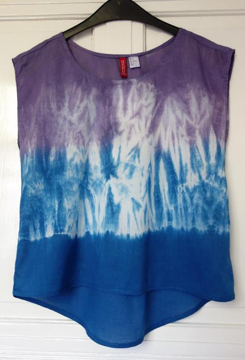 Leuke mouwloze top/ blousje, helemaal nieuw vd H&M, mt S/XS, Kleding | Dames, Tops, Nieuw, Maat 36 (S), Paars, Zonder mouw, Verzenden
