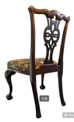 Antieke Chippendale stoel, Antiek en Kunst, Antiek | Meubels | Stoelen en Banken, Ophalen of Verzenden