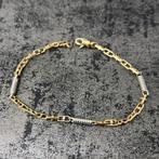 14 karaat gouden armband massief monte carlo, Ophalen of Verzenden, Nieuw, Goud