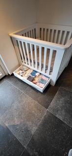 Baby box Coming Kids, met opberglade, wit, Ophalen, Zo goed als nieuw, Rechthoekig, In hoogte verstelbaar