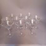 10 vintage champagne coupes / cocktail glazen / Martini, Ophalen of Verzenden