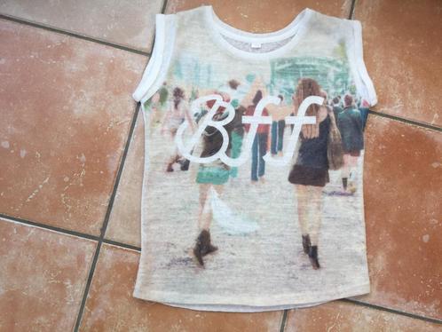 Leuk meiden t-shirt, maat 134/140, Kinderen en Baby's, Kinderkleding | Maat 134, Gebruikt, Meisje, Shirt of Longsleeve, Ophalen of Verzenden