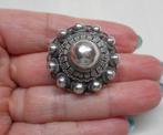 Zilveren Zeeuwse knop broche nr.1247