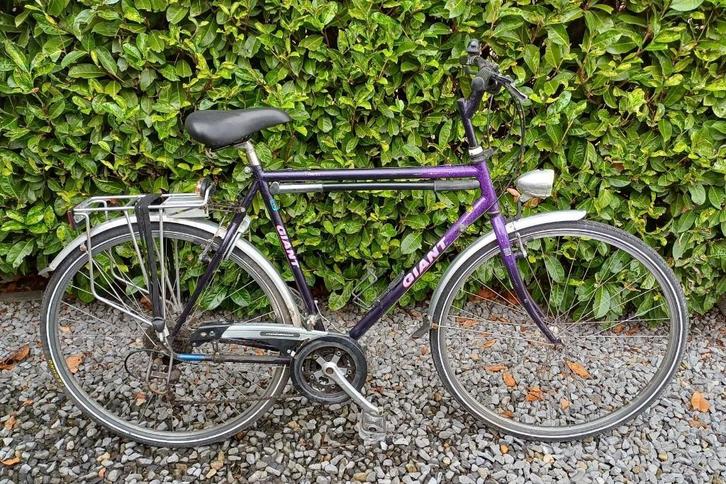 Herenfiets Giant Tourer 28 inch, 21 versn. met boekjes, Fietsen en Brommers, Fietsen | Heren | Herenfietsen, Gebruikt, Giant, Versnellingen