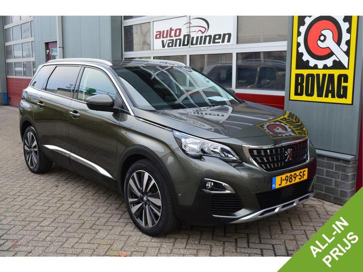 Peugeot 5008 1.2 PureTech Allure O.a: Pano, Afn. Haak, PDC,, Auto's, Peugeot, Bedrijf, Te koop, ABS, Adaptive Cruise Control, Airbags