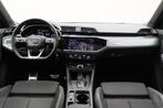 Audi Q3 45 TFSI quattro S Line Automaat Panoramadak, Camera,, Auto's, Audi, Gebruikt, Zwart, 1984 cc, Leder en Stof