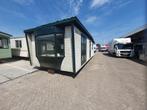 Kunstof Chalet 370 x 10 m /2 slk /Douche/wc +Gratis Gebracht, Caravans en Kamperen, Stacaravans, Tot en met 4
