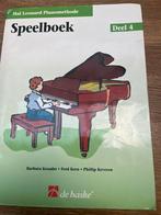 Hal Leonard pianomethode speelboek 4, Ophalen of Verzenden, Gebruikt, Les of Cursus, Populair