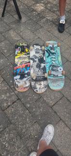 Skateboard 3x, Ophalen, Gebruikt, Skateboard