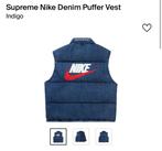 Supreme Nike Denim puffer vest (L), Nieuw, Ophalen of Verzenden