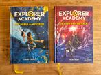 Explorer Academy - deel 1 en 2, Boeken, Gelezen, Ophalen of Verzenden, Trudi Trueit, Fictie