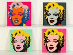Mooie set van 4 Marilyn Monroe zeefdrukken, naar Andy Warhol, Ophalen