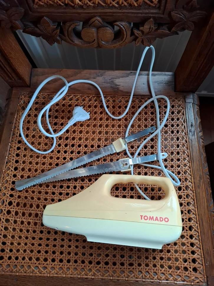 Moulinex  Elektrisch Mes - Gebruikt, Witgoed en Apparatuur, Keukenmixers, Gebruikt, Minder dan 1 liter, 1 snelheid, Vaatwasserbestendig