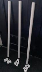 3x Ikea Pax Komplement Kleding roede 75x58 wit, Ophalen, Minder dan 25 mm, Zo goed als nieuw, Plank