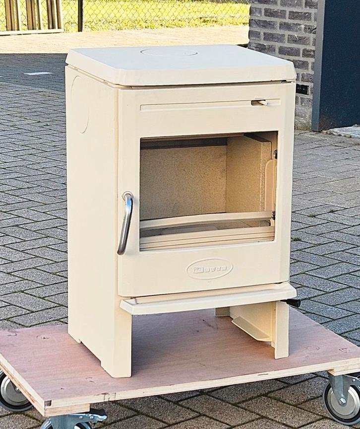 Houtkachel Dovre 350CB Ivoor, Huis en Inrichting, Kachels, Zo goed als nieuw, Vrijstaand, Houtkachel, Hout, Ophalen of Verzenden