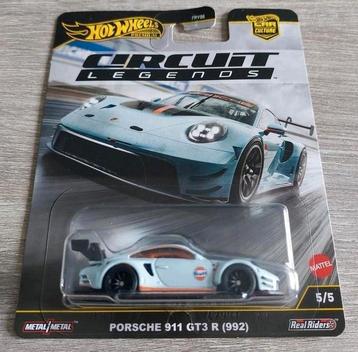 Hot Wheels Premium Porsche 911 GT3 R (992) (Circuit Legends) beschikbaar voor biedingen
