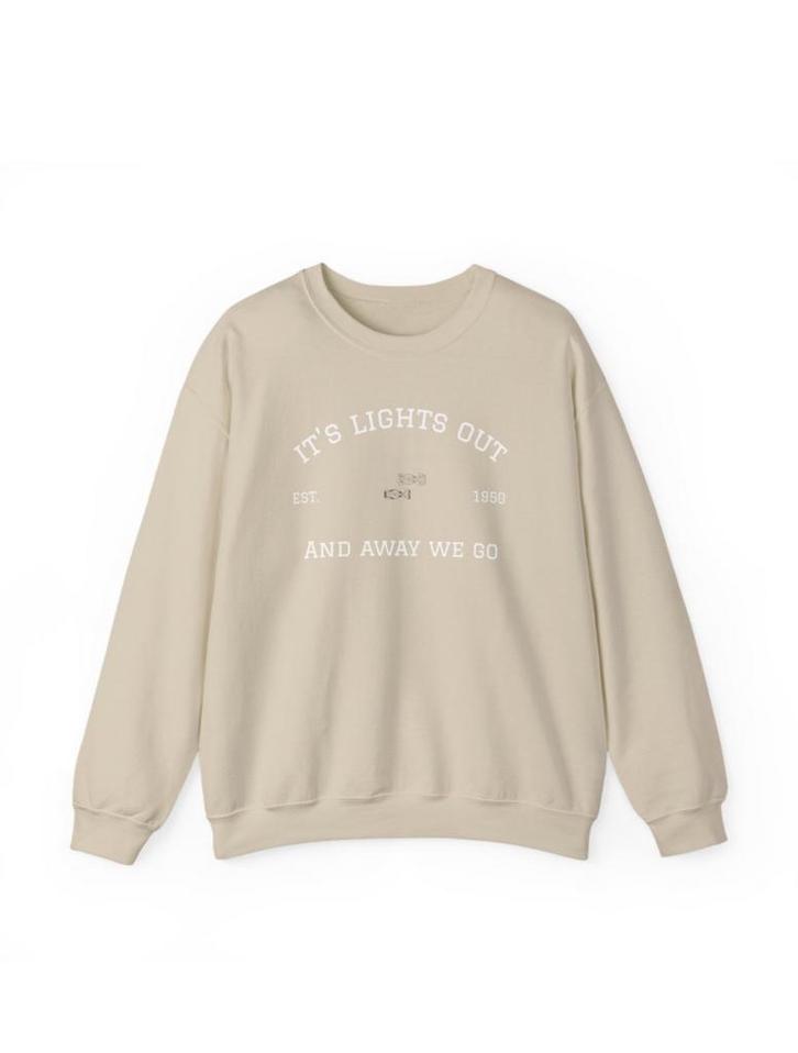 F1 Sweatshirt It’s Lights out, White/Sand, S/M/L/XL, Kleding | Heren, Truien en Vesten, Nieuw, Overige maten, Wit, Ophalen of Verzenden