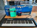 MSX Toshiba HX-MU900 en HX-MU901 music keyboard synthesizer, Ophalen of Verzenden, Gebruikt, Overige aantallen, Overige merken