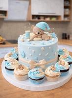 Taart & Cupcake Versiering voor Baby Shower, Ophalen of Verzenden, Nieuw, Taarten of Cupcakes, Versiering