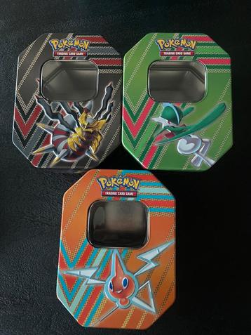100 x Pokemon Tins beschikbaar voor biedingen