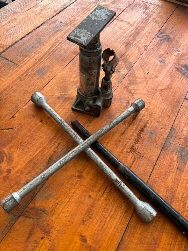 Potkrik & Kruissleutel - Auto Gereedschap, Auto diversen, Autogereedschap, Gebruikt, Ophalen