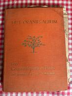 Het oranje album met foto’s uit 1937, Verzamelen, Koninklijk Huis en Royalty, Ophalen of Verzenden, Gebruikt, Tijdschrift of Boek