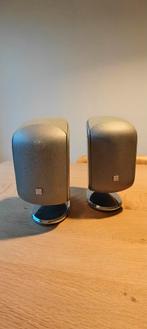 B&W M1 Zilveren Achter Speakers, Ophalen, Gebruikt, Front, Rear of Stereo speakers, Bowers & Wilkins (B&W)
