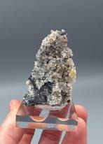 Wulfeniet, Smithsoniet, Kwarts, e.a. - Tsumeb Mine, Namibië, Ophalen of Verzenden, Mineraal