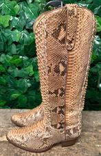 zo goed als nieuw vintage python laars van Sendra maat 38, Bruin, Ophalen of Verzenden, Zo goed als nieuw, Sendra