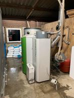 Complete set Pelletketel ÖkoFEN Pellematic Plus 36 kW, Huis en Inrichting, Kachels, Ophalen, Gebruikt, Hout, Pelletkachel