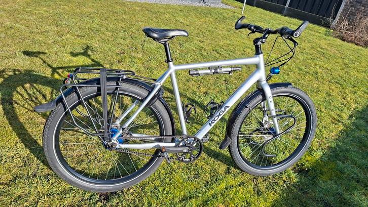 Koga worldtraveller met Rolhoff naaf en Son verlichting, Fietsen en Brommers, Fietsen | Heren | Sportfietsen en Toerfietsen, Zo goed als nieuw