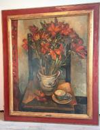 Matthieu Wiegman 1886-1971. Zeer groot bloemstilleven., Verzenden