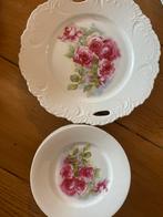 Vintage Borden met Rozenmotief, Antiek en Kunst, Ophalen