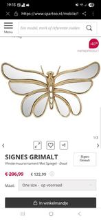 Prachtig MUURORNAMENT vlinder SIGNES GRIMALT, Antiek en Kunst, Ophalen