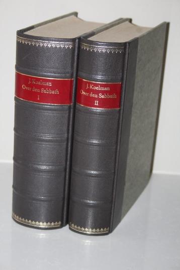 Jacobus Koelman - Twee werken over de Sabbath (reprint) beschikbaar voor biedingen
