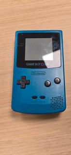 Nintendo Game Boy Color Teal + Pooh game, Spelcomputers en Games, Spelcomputers | Nintendo Game Boy, Ophalen of Verzenden, Gebruikt