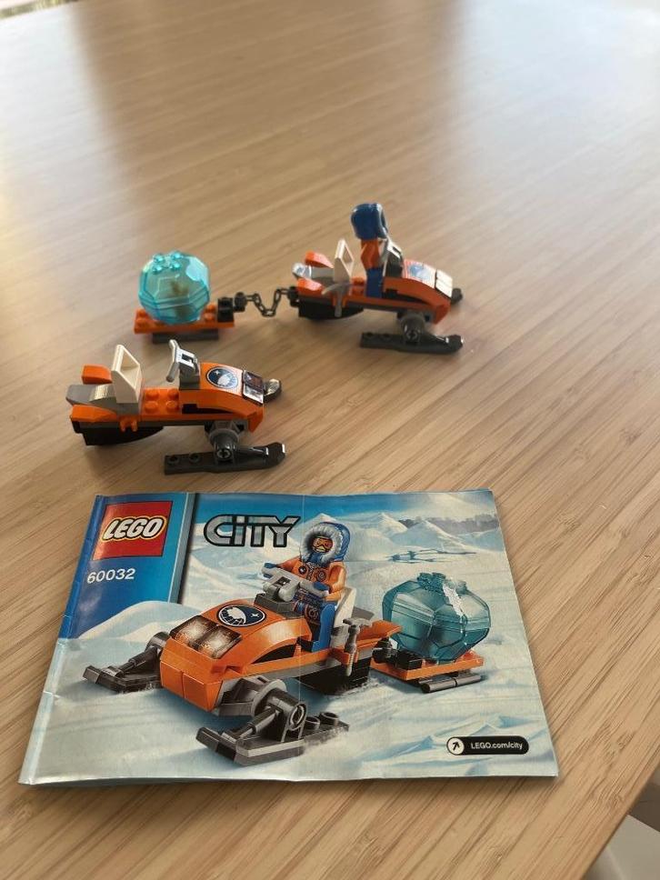Lego City Arctic Sneeuwscooter - 60032, Kinderen en Baby's, Speelgoed | Duplo en Lego, Zo goed als nieuw, Lego, Complete set, Ophalen of Verzenden