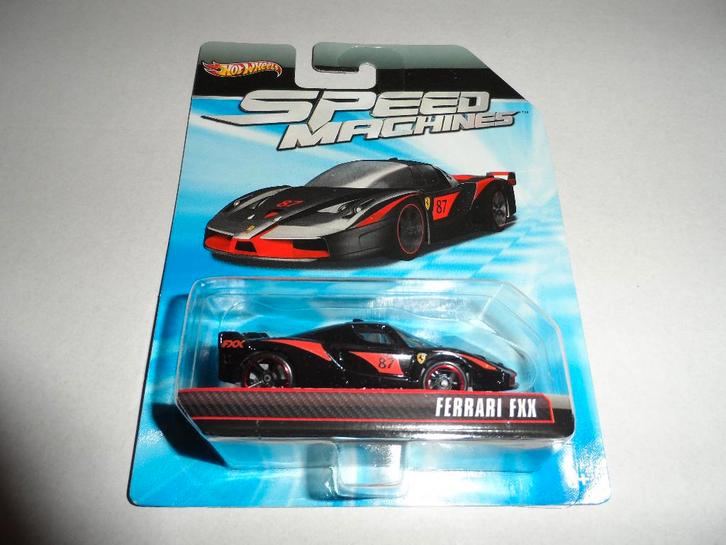 Hot Wheels Speed Machines - Ferrari FXX - 1:64, Hobby en Vrije tijd, Modelauto's | Overige schalen, Nieuw, Auto, Ophalen of Verzenden