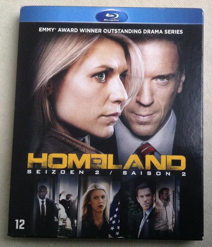 Homeland  Seizoen 2 blu-ray, Cd's en Dvd's, Blu-ray, Gebruikt, Verzenden