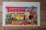 filmaffiche Tarzan Goes To India 1962 filmposter, Verzamelen, Rechthoekig Liggend, Ophalen of Verzenden, Zo goed als nieuw, A1 t/m A3