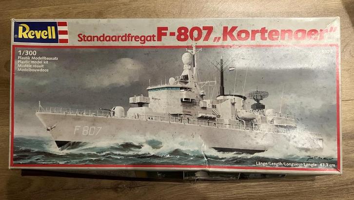 Standaardfregat F-807 Kortenaer, Hobby en Vrije tijd, Modelbouw | Boten en Schepen, Zo goed als nieuw, 1:200 of kleiner, Revell