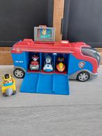 PAW Patrol Mission Cruisser + 4 auto's! Compleet!!, Ophalen of Verzenden, Gebruikt