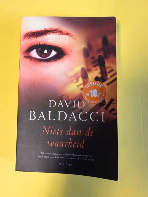David Baldacci - Niets dan de waarheid, Boeken, Thrillers, Zo goed als nieuw, Nederland, Ophalen of Verzenden