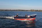 Stalen motorboot/sloep met 40 pk binnenboordmotor, Watersport en Boten, Ophalen, Gebruikt, Staal, Binnenboordmotor