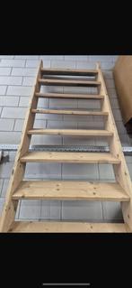 Houten Trap - Gebruikt, Doe-het-zelf en Verbouw, Ladders en Trappen, Ophalen of Verzenden, Gebruikt, Trap, 2 tot 4 meter