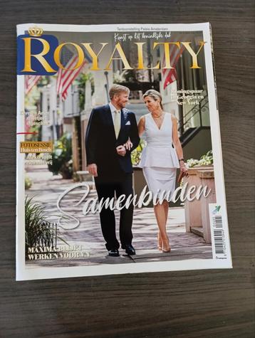Royalty Magazine met Willem-Alexander en Maxima beschikbaar voor biedingen